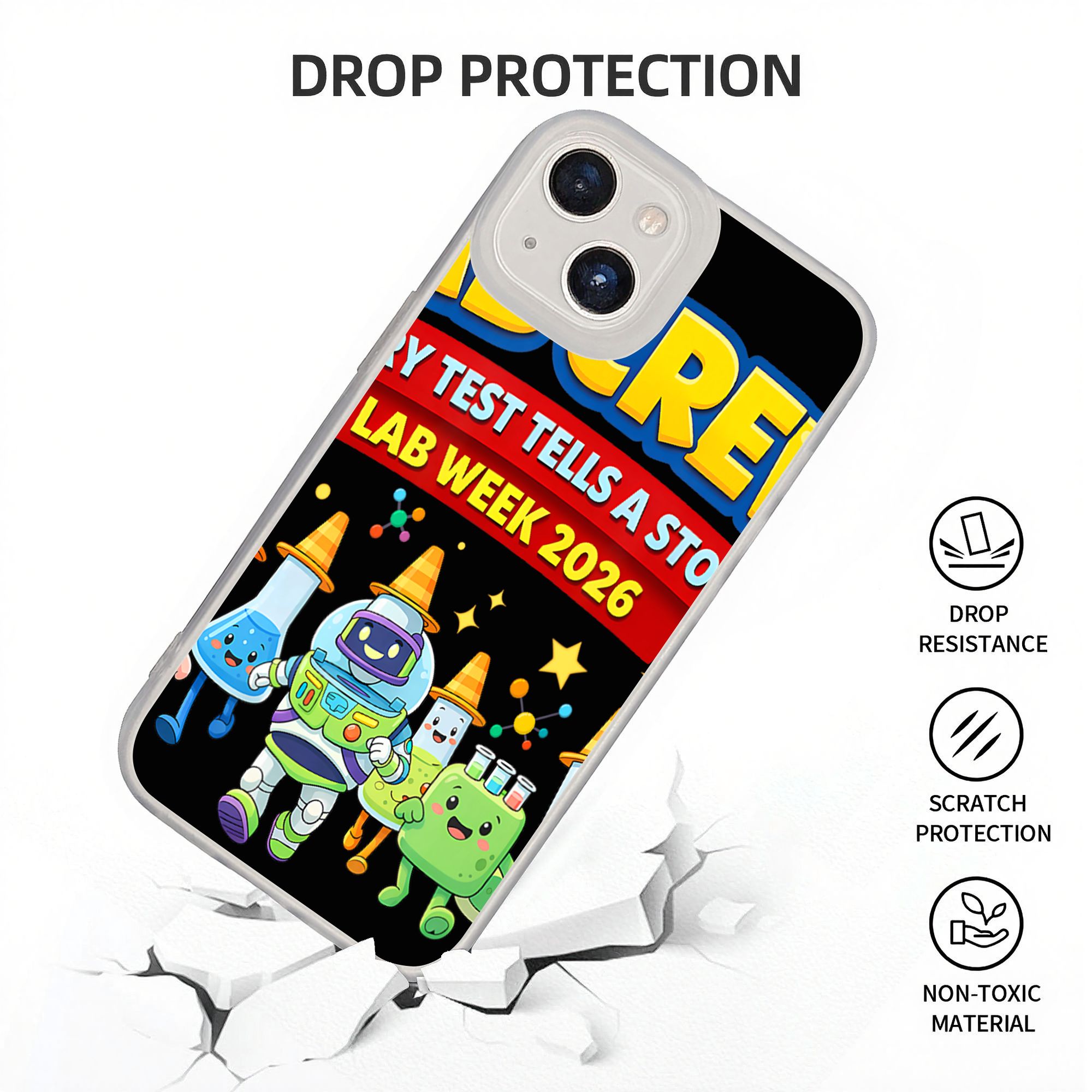 New Armor Bumper Shockproof La - Medical Lab Scientist avis et prix