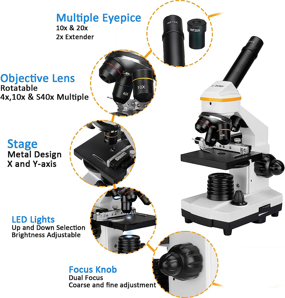 SVBONY SV601 Portable Microsco - Medical Lab Microscope avis et prix