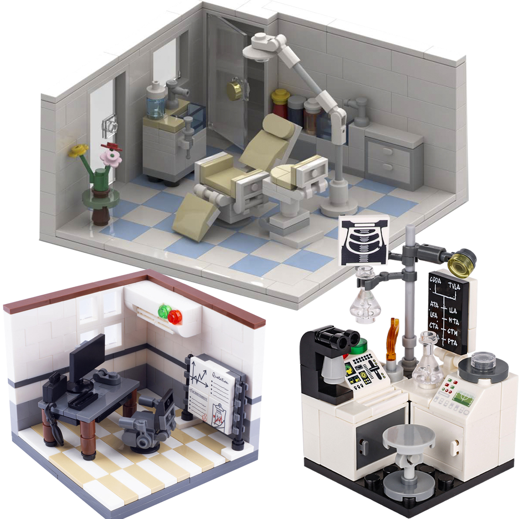 MOC City Laboratory Lab Buildi - Medical Lab Microscope avis et prix