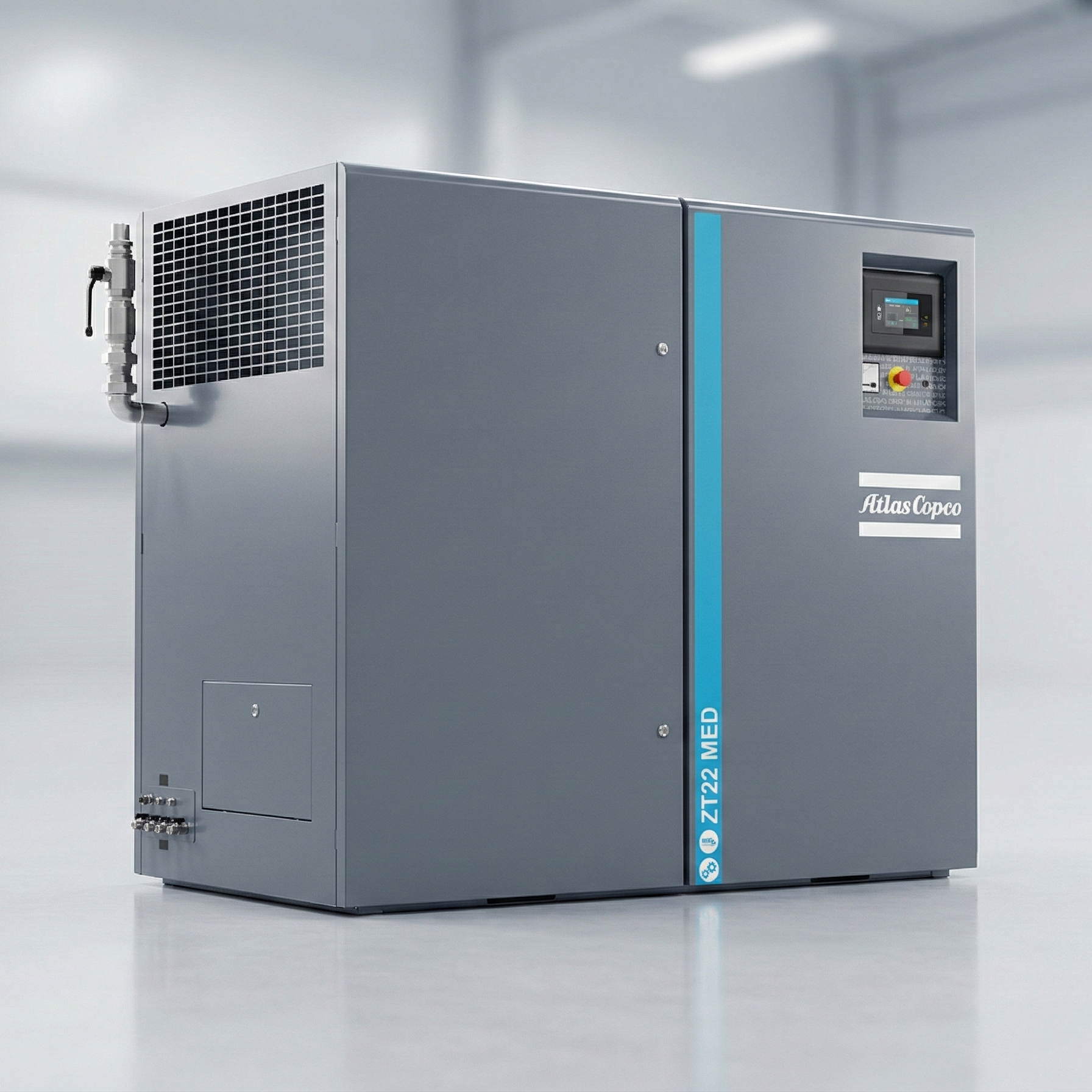 Atlas Copco ZT15 15kW Oil-Free - Medical Lab Iso avis et prix