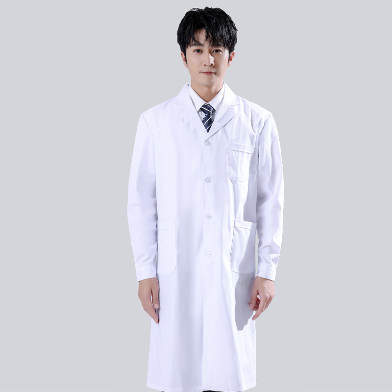 Male's White Medical Coat Men  - Medical Lab Scientist avis et prix
