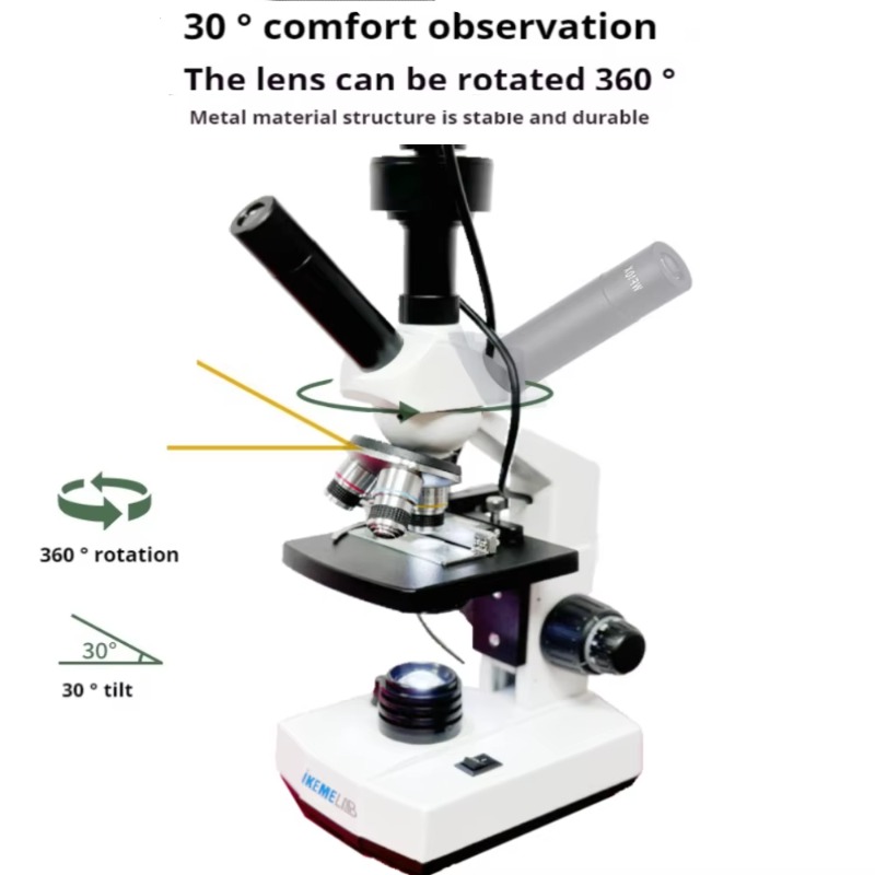 HD Screen Digital Microscope B - Medical Lab Microscope avis et prix
