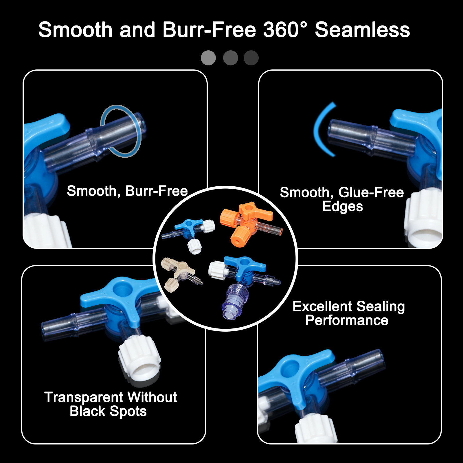 200pcs 2-way Stopcocks for Lue - Medical Laboratory avis et prix