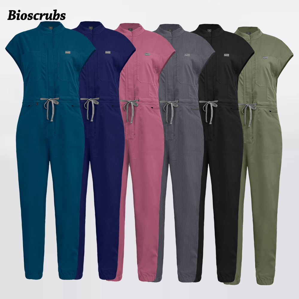 Short Sleeve Jumpsuits Dentist - Medical Lab Uniform avis et prix
