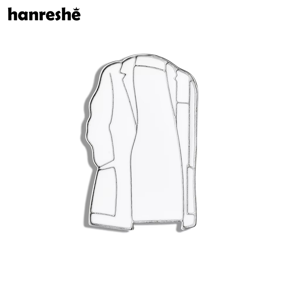 Hanreshe White Coat Enamel Bro - Medical Lab Scientist avis et prix