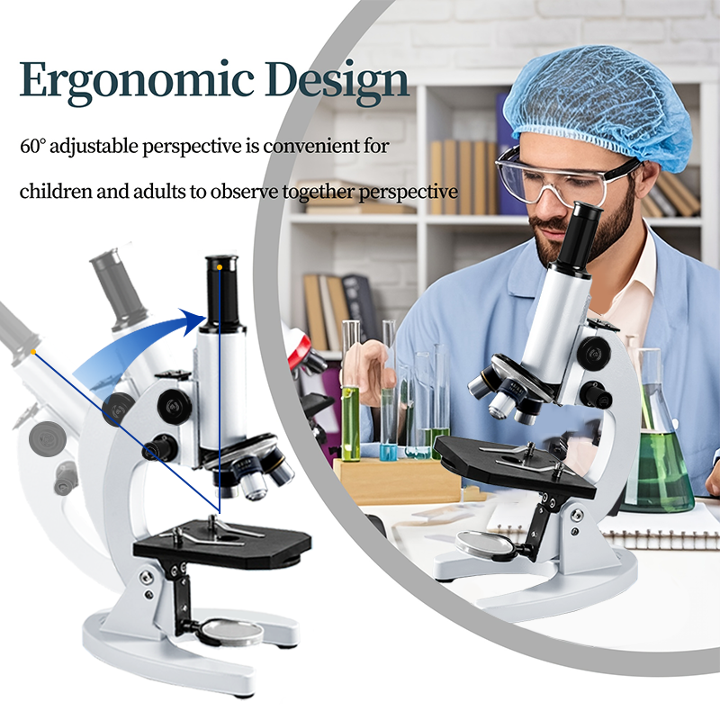 Monocular Optical Microscope 4 - Medical Lab Microscope avis et prix