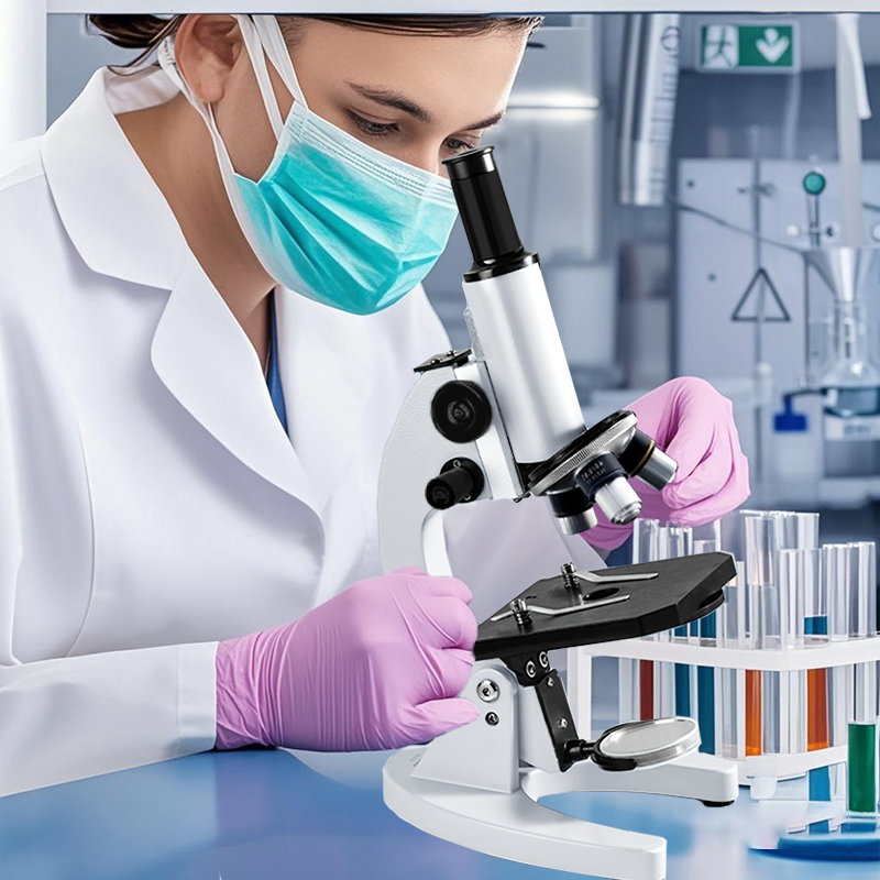 Monocular Optical Microscope 4 - Medical Lab Microscope avis et prix