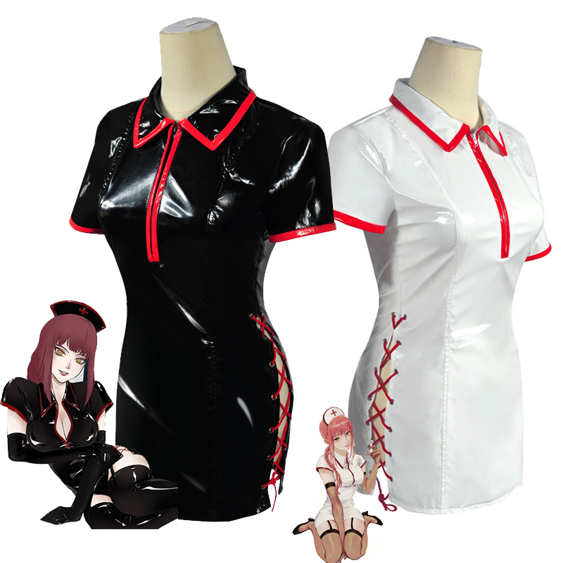 Anime Chainsaw Man Cosplay Cos - Medical Lab Uniform avis et prix