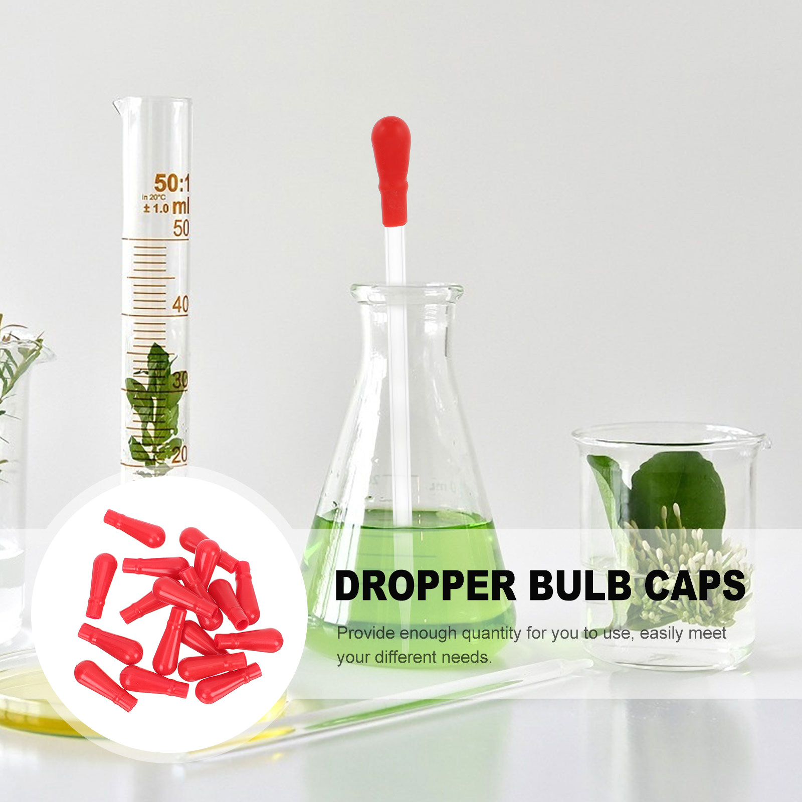 50pcs Glass Rubber Bulb For La - Lab Pipette Tip avis et prix