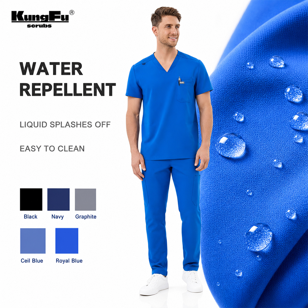 KUNGFU SCRUBS Mens Uniforms Me - Medical Lab Uniform avis et prix