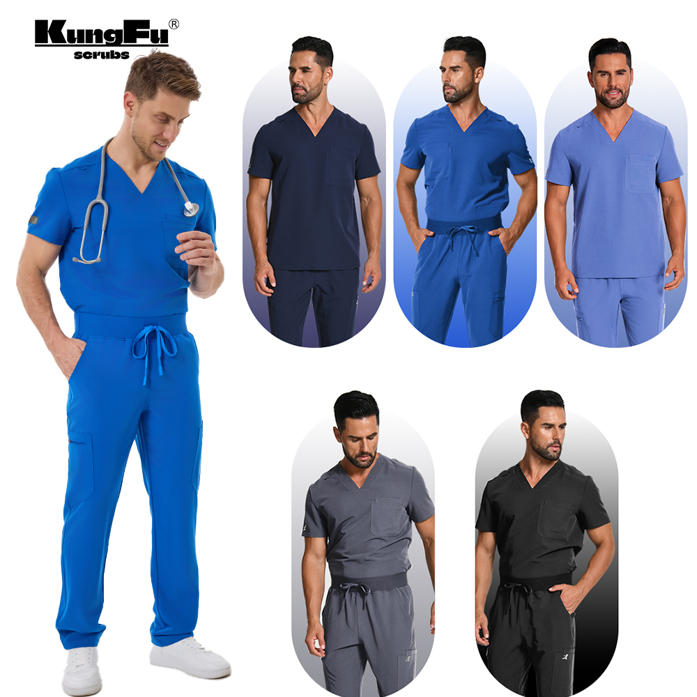 KUNGFU SCRUBS Mens Uniforms Me - Medical Lab Uniform avis et prix