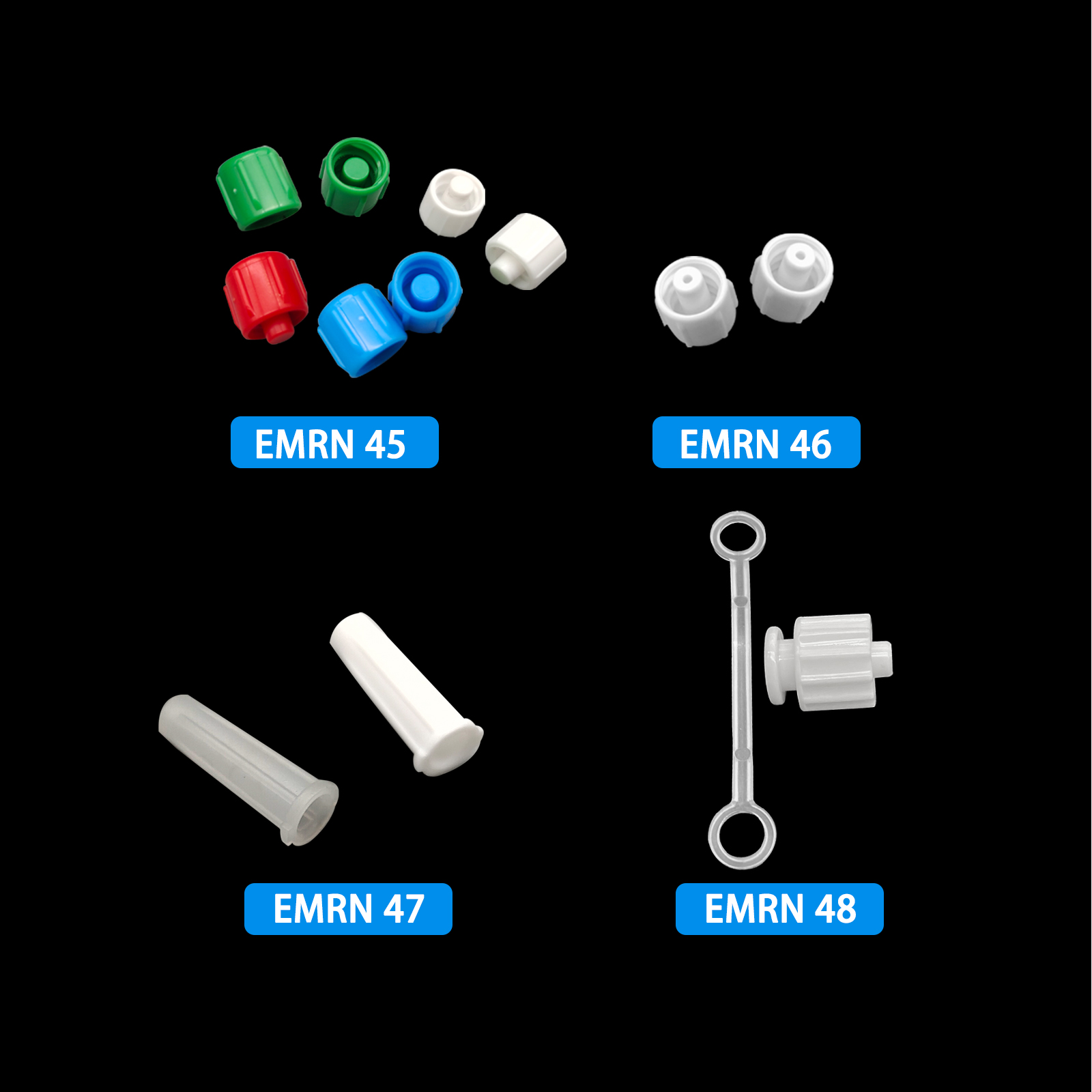 500pcs Male Luer Caps Hole for - Medical Laboratory avis et prix